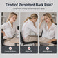🪑Ergonomic Memory Foam Seat Cushion with Back Support – Stay Comfortable All Day, Perfect for Office, Car & Home ✨