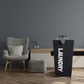 🧺✨ Foldable laundry basket with handles – saves space and can be carried anywhere! 🏠🔄