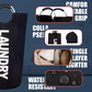 🧺✨ Foldable laundry basket with handles – saves space and can be carried anywhere! 🏠🔄