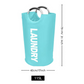 🧺✨ Foldable laundry basket with handles – saves space and can be carried anywhere! 🏠🔄