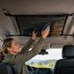 Car Ceiling Storage Bag with Adjustable Buckles