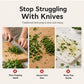✂️ 5-Blade Herb Scissors – Fast & Convenient Herb Chopping Tool