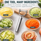 2-in-1 Stainless Steel Peeler and Julienne Slicer