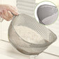 🍚 Wash Rice Without Losing a Grain – Fine Mesh Colander Bowl with Handle
