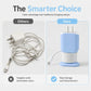 Silicone Charger Protective Case and Cable Organizer