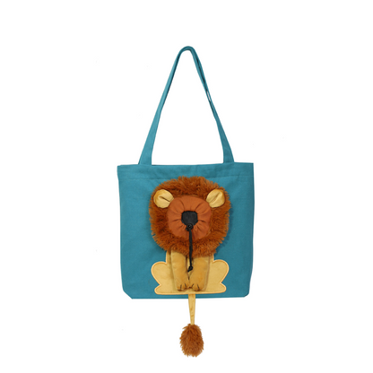 Head-Out Pet Carrier Bag for Cats & Small Dogs