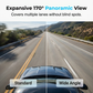 Dash Cam with 170° Wide-Angle Lens
