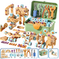 🔧50% OFF NOW! Children's Educational DIY Toy Tool Kit‑Kids STEM Building Blocks Set with Electric Drill, Creative Construction Engineering Toy