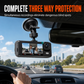 3 Channel 1080P HD Car Dashboard Camera