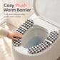 Trace-Free Adhesive Comfortable Warm Toilet Seat Pad