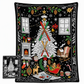 DIY Christmas Coloring Blanket