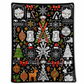 DIY Christmas Coloring Blanket