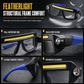 USB Rechargeable Double Sided Clip On Glasses Light for DIY & Repair Work