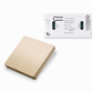 No-Wiring Wireless Light Switch Kit – Includes Self-Adhesive Wall Switch and Receiver