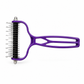 Pet Dematting Comb and Deshedding Grooming Brush for Dogs and Cats