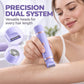 Portable Electric Hair Remover for Women Dual Head Body Shaver and Bikini Hair Trimmer