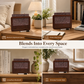 Wooden Money Box with Counter and Savings Target Retro Decorative Tabletop Cash Saving Box